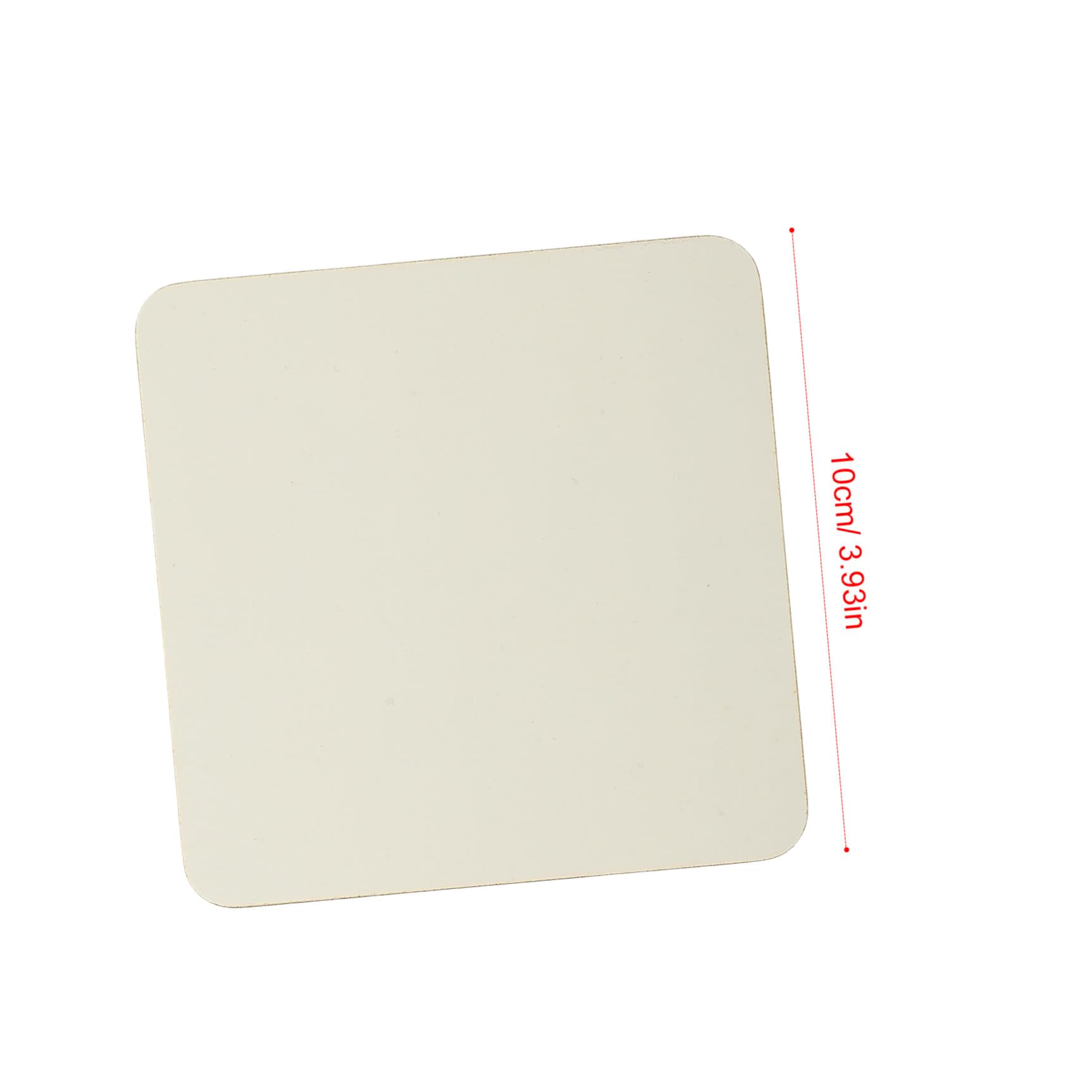 Operitacx 12piezas Blank para Sublimación Posavasos De Corcho y Cojines De Taza Personalizables para y