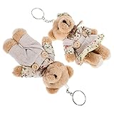 Porte-clés en peluche : ce porte-clés en peluche est fait de et de tissu de haute qualité, mignon et mode, un pendentif très , des porte-clés