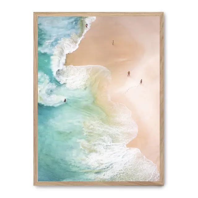 Cuadro bathers ii FASE5 pour habiller un grand mur blanc avec élégance