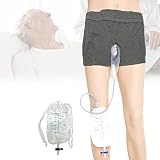 Urine System Holder Bag - 500ml Portable Wearable Men's Urinary Male Pee Bag Spill Proof Collector U