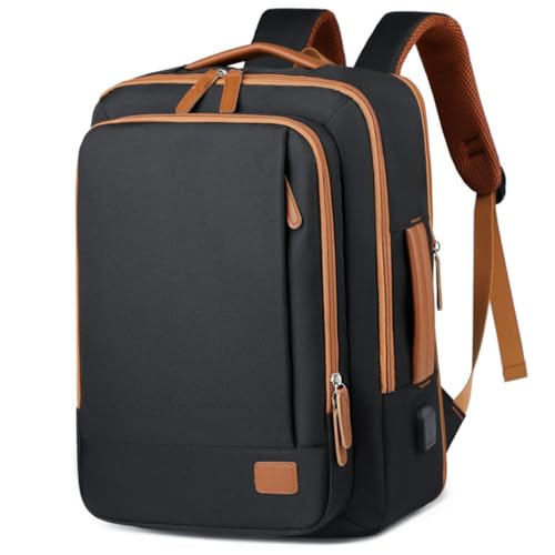 Image of Stylish Laptop Backpack for Men & Women with USB Charging Port, Compatible Laptop 15.5-inch