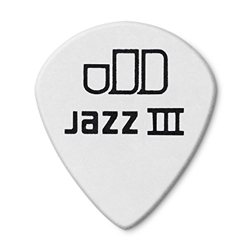 JIM DUNLOP White Jazz III, 1,14 mm, pacote com 12/jogador