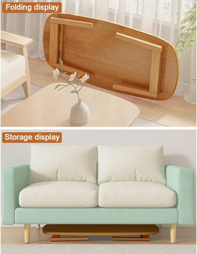 Table basse pliante moderne bureau et salon en MDF robuste