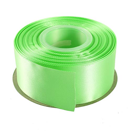 ITIsparkle 両面サテンリボン 幅38mm×22M巻 手芸 服飾 ラッピング ちょう結び リボン #530-ミントグリーン