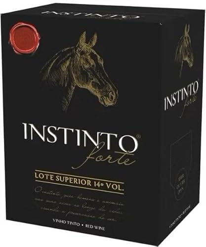 Instinto Forte Red Wine/Vinho Tinto – 5L Bag-in-Box (14% ABV)