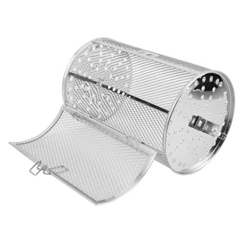 CLISPEED Cesta Grill Inoxidable Asar Verduras y Secos Diseño de Grados Accesorio de Horno para Picnic y Reuniones Familiares