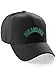 Daxton USA Cities States Baseball Hat Cap Arch Letters, Philadelphia Black Green