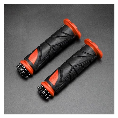 Poignées de guidon moto universelles colorées pour scooter
