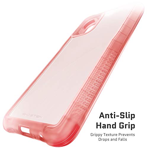 Image of Ghostek COVERT Samsung A02s Case with Clear Slim Fit Design and Anti-Slip Grip Bumper Premium Shockproof Protection Thin Protective Phone Covers Designed for 2021 Samsung Galaxy AO2s (6.5 Inch) (Pink)