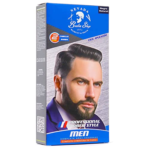 NEVADA BARBER SHOP TINTE MEN - BLACK KH 03089