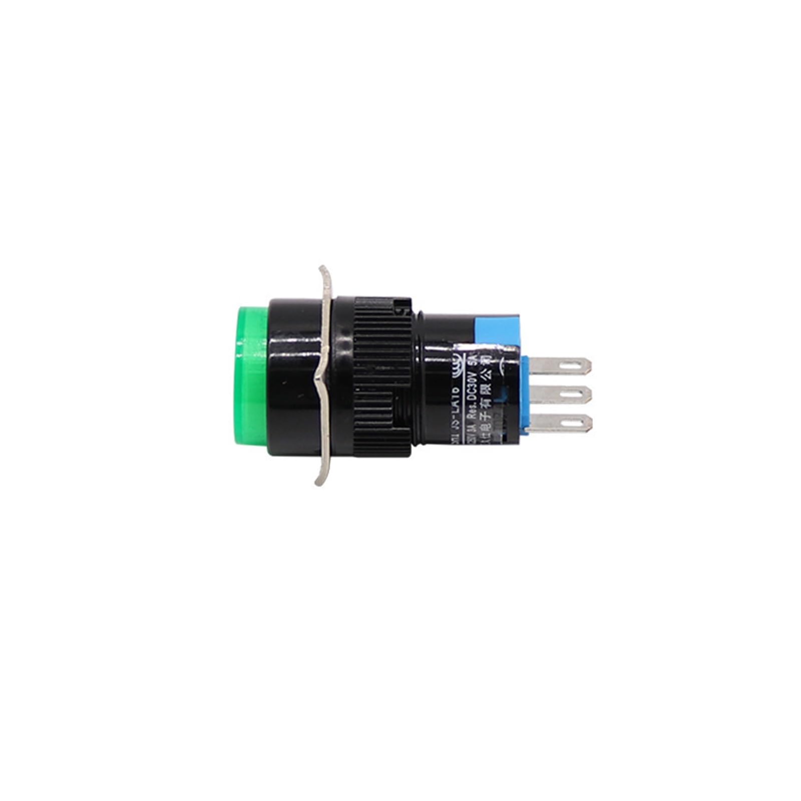 Interruptor de botón redondo sin bloqueo de 16mm y contacto conmutado 16Y-11