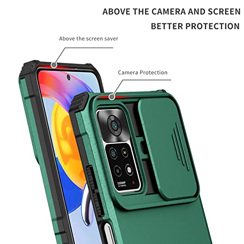 Protection Redmi Note 11 antichoc fine Asuwish avec protège écran et béquille - 6
