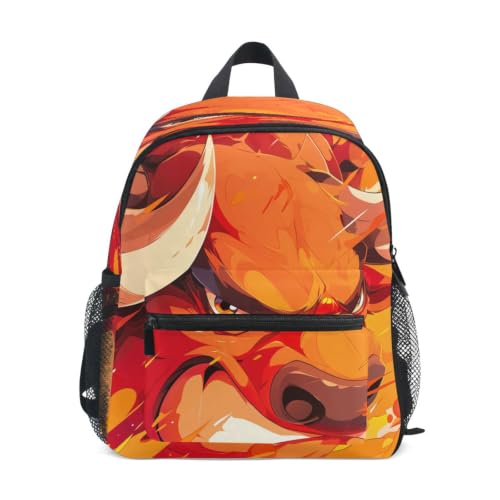 Sac à dos enfant taureau de feu le cadeau parfait pour la rentrée