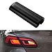 KOMAS 12” X 48” Tint Vinyl Film Sticker Sheet Roll for Car Headlight, Tail Lights, Fog Lights with Squeegee + Cutter (Matt Black)