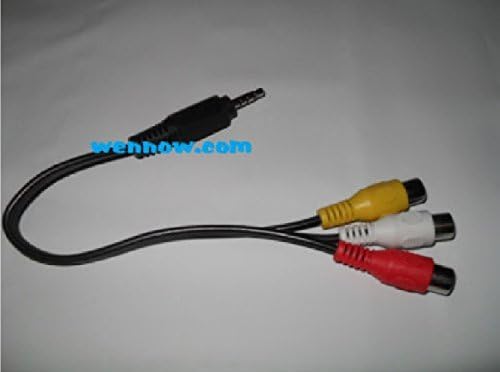 WennoW 3.5mm AV Cable for Philips Portable DVD Player To Big Screen TV Known compatibility with your for Philips Portable DVD Player