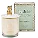 LA JOLIE MUSE Scented Aromatherapy Candles Gift - Natural Soy Wax Sweet Pea & Lily Essential Oil Scented Candle,8.5 oz Cute Owl Decorative Glass Jar Candle,Christmas Candle Gift