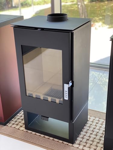 EEK A+ Verso Ina Holzofen - 7.5 KW Nennleistung, Robust und Leistungsstark, für Gemütliche Wärme Zuhause
