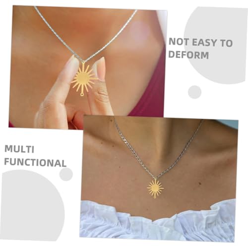 Breloques Soleil Connecteurs Bijoux DIY pour Accessoires et Colliers - 7