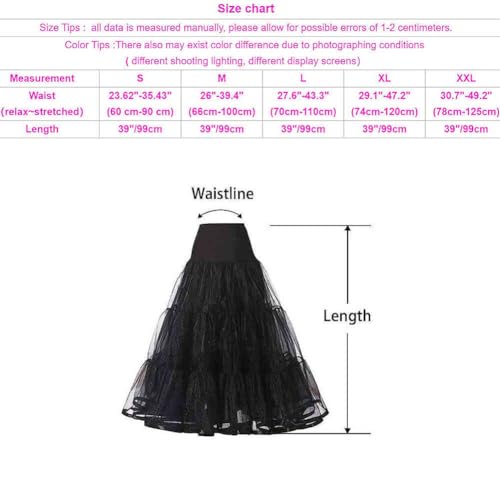 Kumeng Women'S Ankle Length Petticoats Long Plus Size Wedding Slips Crinoline Underskirt For Prom Evening Wedding Dress thumb #1