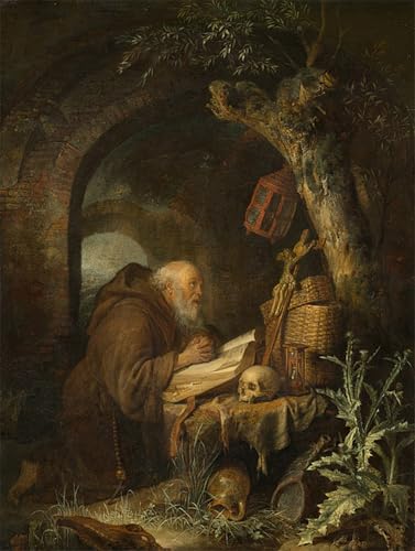 Toile Décor Art Mural Classique Gerrit Dou Sublimer la Chambre
