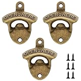 QZKJQDD Flaschenöffner wand, Zinklegierung Flaschenöffner,...