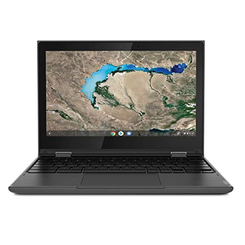 Image of Lenovo 300E Chromebook 2ND Gen 81MB0004US 11.6 inch Touchscreen Chromebook - 1366 X 768 - Celeron N4000-4 GB RAM - 32 GB Flash Memory - Black - Chrome OS - Intel UHD Graphics 600 - in-Plane Switchi