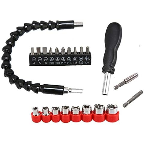 Jiayouy Hardware Tools Electric Drill Accessories Cardan Shaft Grinding Multifunctional Flexible Set Flexible Drill Shaft Electronics Black Cover
