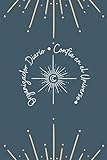  Organizador Diario. Confía en el Universo: Autoestima para mujeres, Diario de Gratitud. Luna, estrellas y elementos místicos.