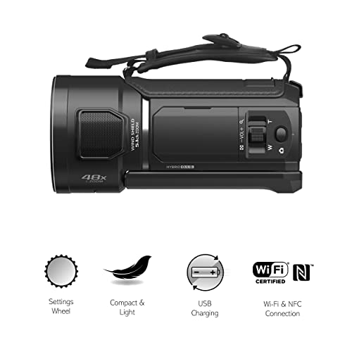 Panasonic HC-V785EG-K Camcorder (Full HD Video, 20x Opt. Zoom, Opt. Bildstabilisator, WiFi, Full HD Zeitlupe) schwarz – Bild 5