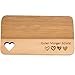 Produktbild Spruchreif PREMIUM QUALITÄT 100% EMOTIONAL · Frühstücksbrettchen mit Gravur · Frühstücksbrett aus Holz · Brotbrett mit Herzausschnitt · Geschenk für Paare · Liebe · Hochzeit (Guten Morgen Schatz)