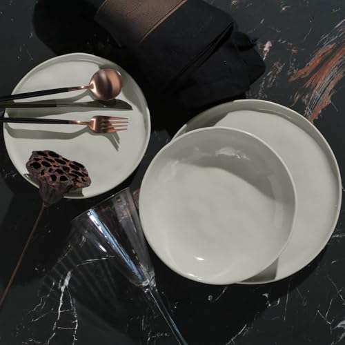 Conjunto 6 Pratos Raso Bio Rustic 27,5 cm