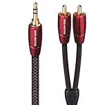 AudioQuest 1.5m Golden Gate 3.5mm - 2xRCA cavo audio 1,5 m Nero
