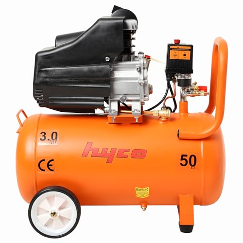 Image of Hyco Corded Electric Lubricated Air Compressor with 100% Copper Winding (3HP 50L NEW)
