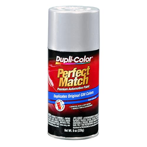 Image of Dupli-Color EBGM05407 Perfect Match Automotive Spray Paint a€ inch General Motors Light Slate Metallic, 17 WA7468 a€ inch 8 oz. Aerosol Can
