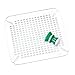 Price comparison product image iDesign Sink Protector Mat for Sinks, Practical Drainer Mat for Kitchen Sink, Made of Durable Plastic, Clear