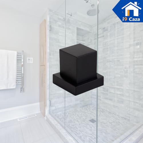 Acabamento Quadrado Preto Acabamento Premium Metal Padrão Deca