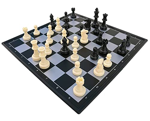 Image of Toyshine Magnus Magnetic Chess Set with Folding Chess Board and Pieces, Educational Toys for Kids and Adults