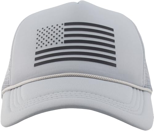 Image of 250th Anniversary American Flag Hats for Men Women, Snapback US Patriotic Trucker Hat Veterans Memorial Day Gifts