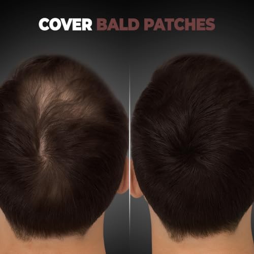 Image of Beardo Blackout Hair Powder 4g - Brown | Root Touch Up for Grey Hair | Instantly Covers Grey Roots, Beard Patches & Bald Spots | Thick Brown Fiber Hairline Powder | Highly Pigmented, Long-Lasting & Matte Finish | Root Cover-up