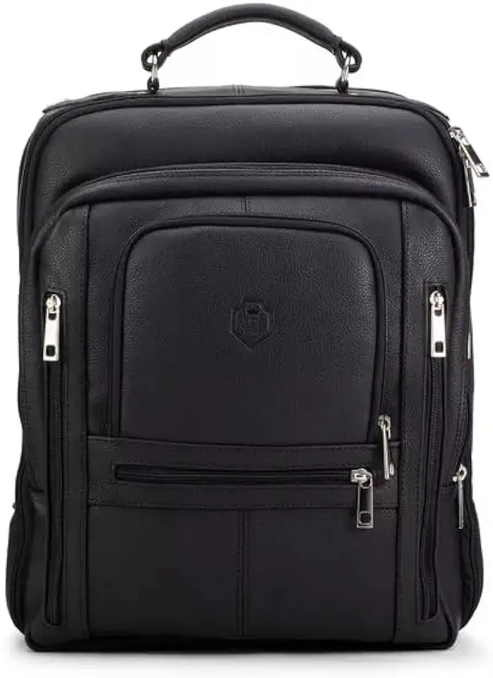 Mochila Fotográfica Câmera Profissional Em Couro Legítimo