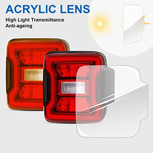 Telpo Led Tail Light Assembly Compatible With 2018-2023 Jeep Wrangler Jl (Right) #TOP6