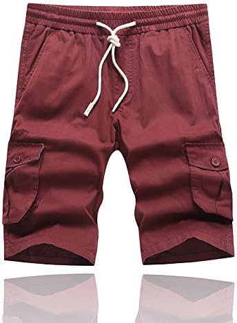 Amazon.com: JiuRui - Pantalones cortos de verano para hombre, color sólido,  cintura con cordón, pantalones cortos de playa para hombre, M-4XL (color  rojo, talla: 4XL) : Ropa, Zapatos y Joyería