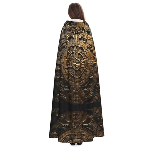 Cape à capuche Maya adulte ample pour costume Halloween réussi