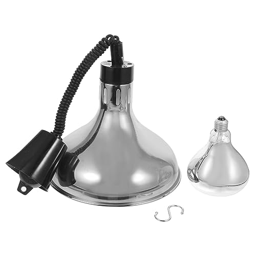 Lampe chauffante buffet télescopique en métal et verre suspendue Luxshiny