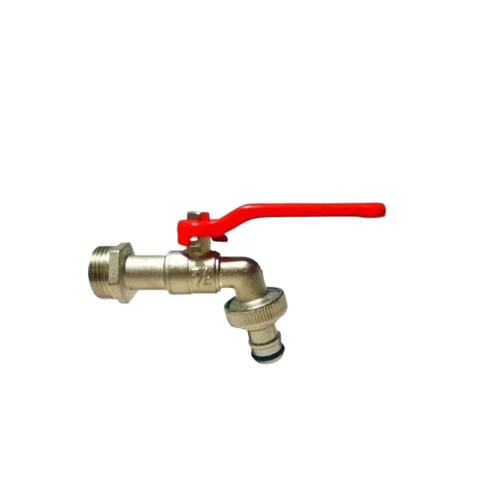 Wtaxbh Color2 Outside Tap Home Irrigation Zinc Alloy Garden Faucet Bathroom With Double Spout And Balcony Water Splitter Outdoor Faucets(Color2)