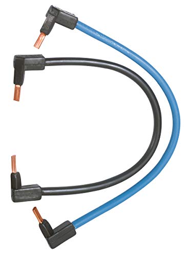 legrand lot de 2 cordons de repiquage pour tableau electrique 1 cordon phase + 1 cordon neutre pour appareil avec bornes à vis fabriqué en france longueur 270 mm