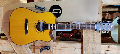 Framus Legacy FD 14 SV Dreadnought Guitare folk avec micro Jaune satiné - Les Beatles, Paul McCartney, John Lennon, RIngo Starr, George Harrison Framus Legacy FD 14 SV Dreadnought Guitare folk avec micro Jaune satiné