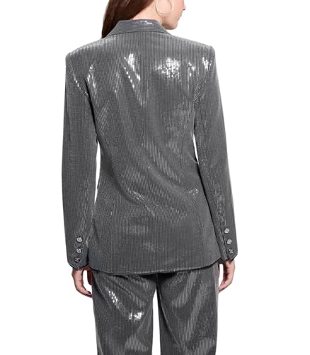 GUESS Women's Long Sleeve Omega Oversize Blazer2