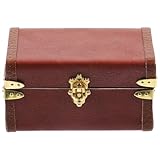 Valises miniatures pour maison de poupée : cette valise miniature de style vintage est parfaite pour décorer votre maison miniature. très décorative, c'est un mini-valise