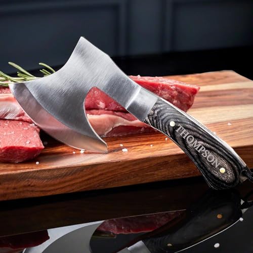 Personalized Meat Chopper Hatchet - Custom Meat Cleaver Axe for BBQ Enthusiasts and Home Chefs